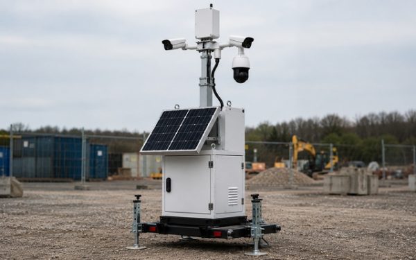 mobile site security tower
